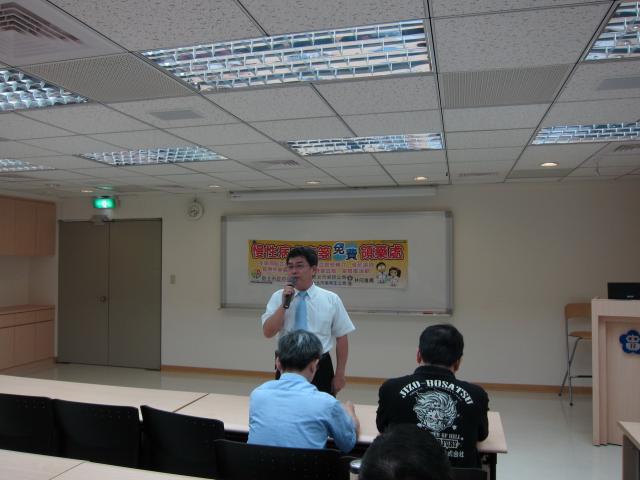 黃雋恩常務理事進行本日持續教育課程的介紹及說明