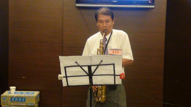 中華民國藥劑生公會全國聯合會呂金棟理事長Saxophone演奏 - 表演曲目「快樂的出帆」